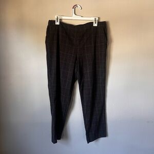 Liz Claiborne Women’s Dark Plaid Pants